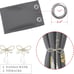 Blackout Curtains & Drapes 84 Inches Length 2 Panels Set for Li