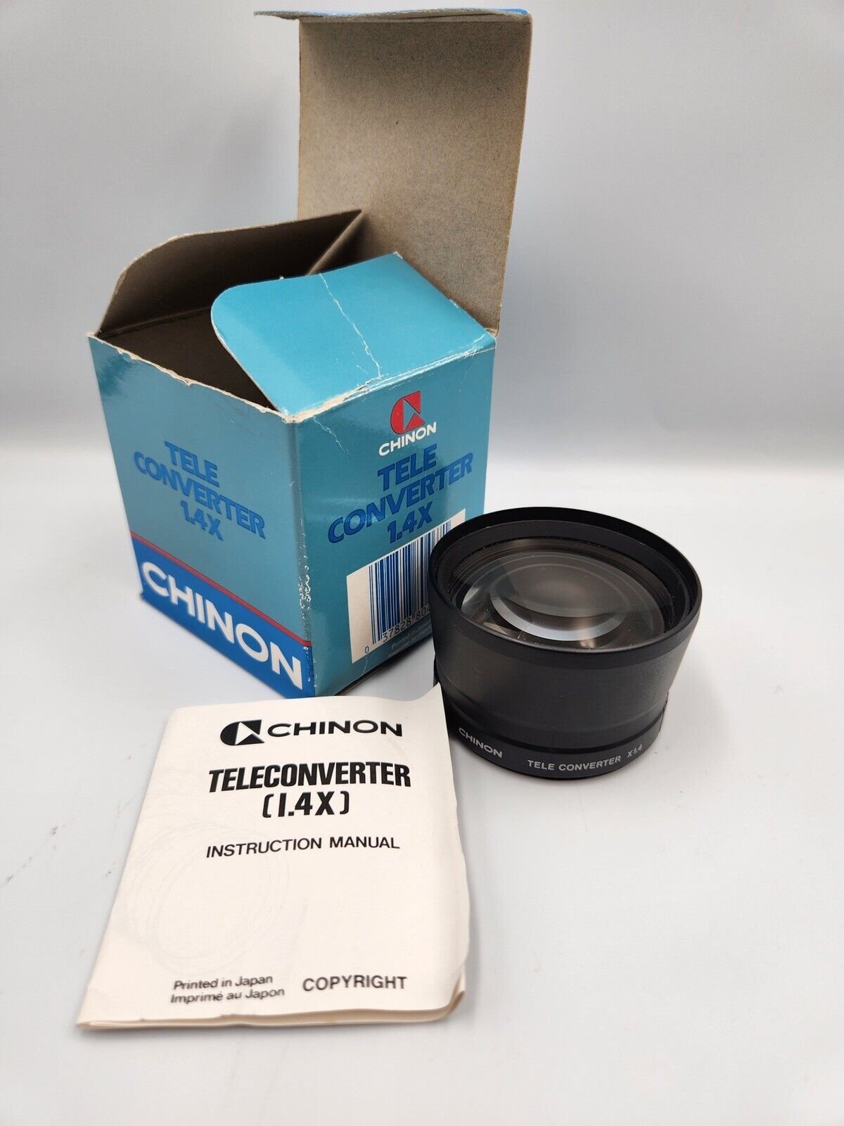 Chinon Tele Conversion Lens 1,4x Additional Telephoto Release 58mm Converter