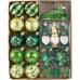 St. Patrick's Day Decorations Shamrock Tree Ornaments Set, 40ct Green Gold