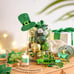 St. Patrick's Day Decorations Shamrock Tree Ornaments Set, 40ct Green Gold