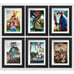 Disney Splash Mountain Ride Prints Brer Bear Fox Rabbit VINTAGE Set of 6