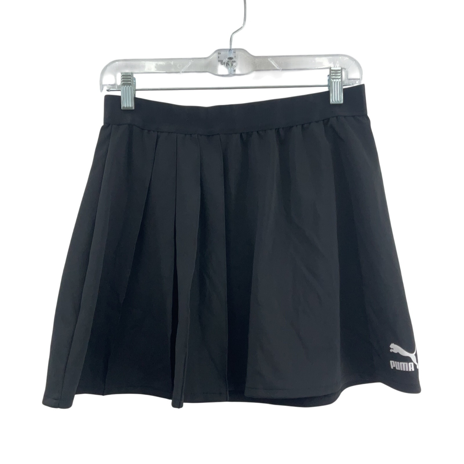 Puma Black Women's Activewear Tennis Mini Athletic Skirt M - Polyester, NWT