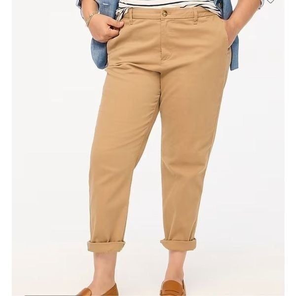 J. Crew NWOT High-Rise Girlfriend Chino Pant Size 8