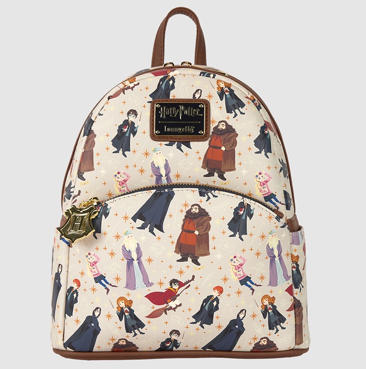 Harry Potter Hogwarts All-Over Print Mini Backpack