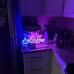 Coffee Neon Sign, Bright LED Coffee Sign with Metal Chain, USB Powered