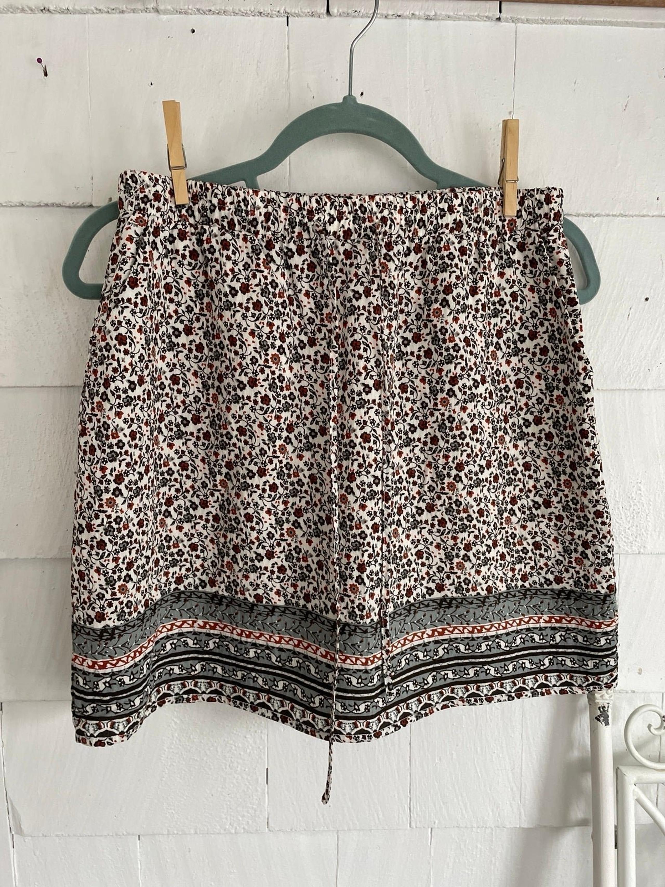 Skies Are Blue Mini Skirt with Pockets ❤️