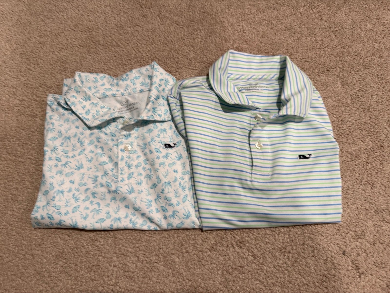 vineyard vines collar shirts boys size 6