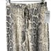 ✨Taupe Snakeskin Print Warm Knit Capri Pants~Size S