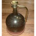 Mid Century Yapacunchi Montesinos Ecuadorian Green Glaze Vase Terracotta 10”