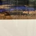 Original Watercolor Painting Size Medium 30” X 22” Garden On The Lake.