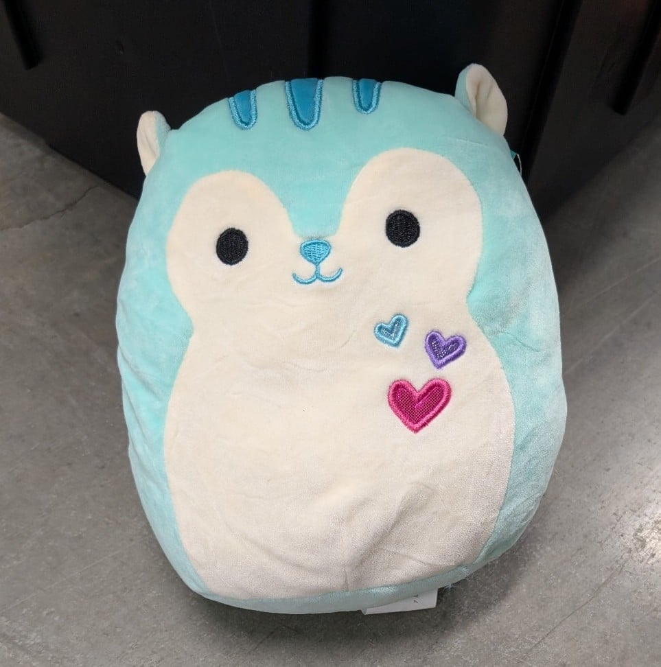 8 Thomas the blue squirrel squishmallow