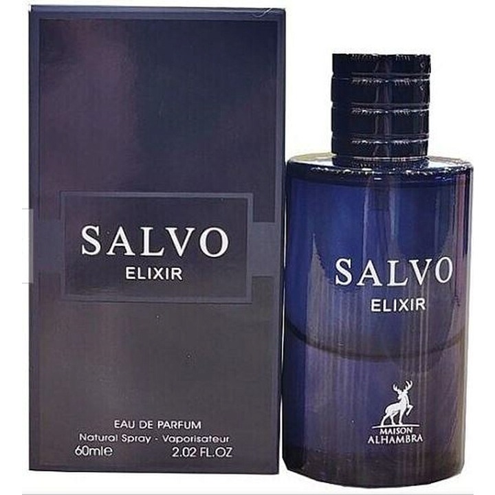 Maison Alhambra Salvo EDP 3.4 oz / 100ml for Men Fresh Long Lasting New