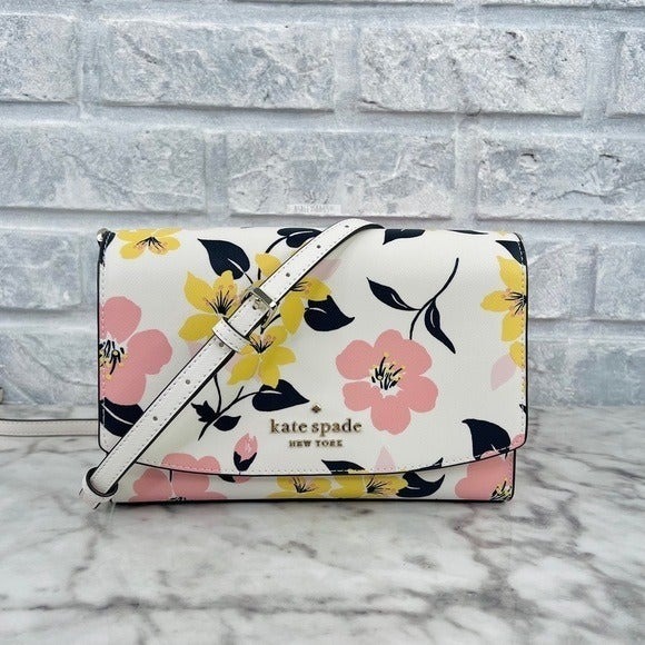 Kate Spade Carson Lily Blooms Convertible Crossbody & Shoulder Bag