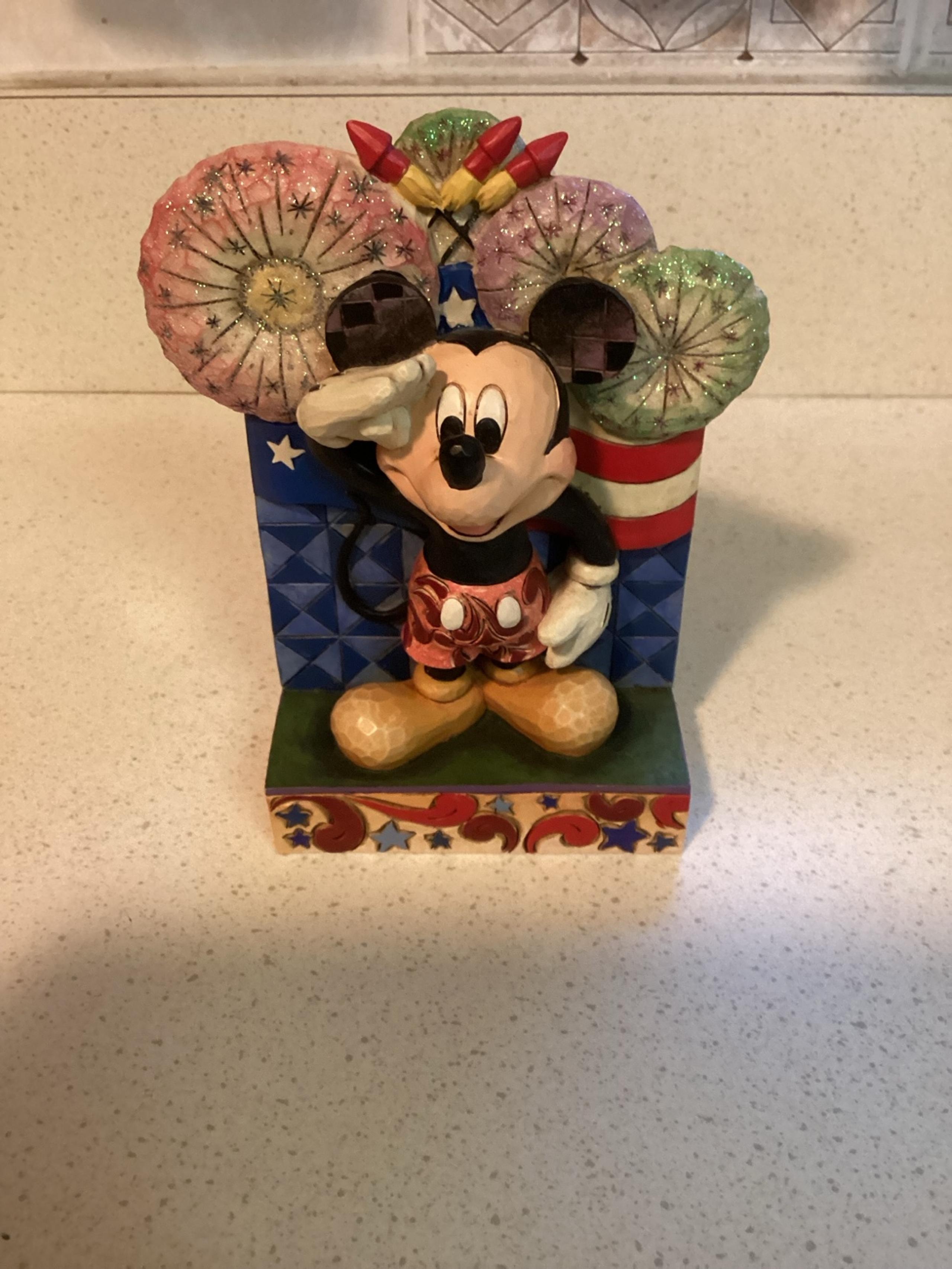 Disney Mickey Mouse we salute you jim shore