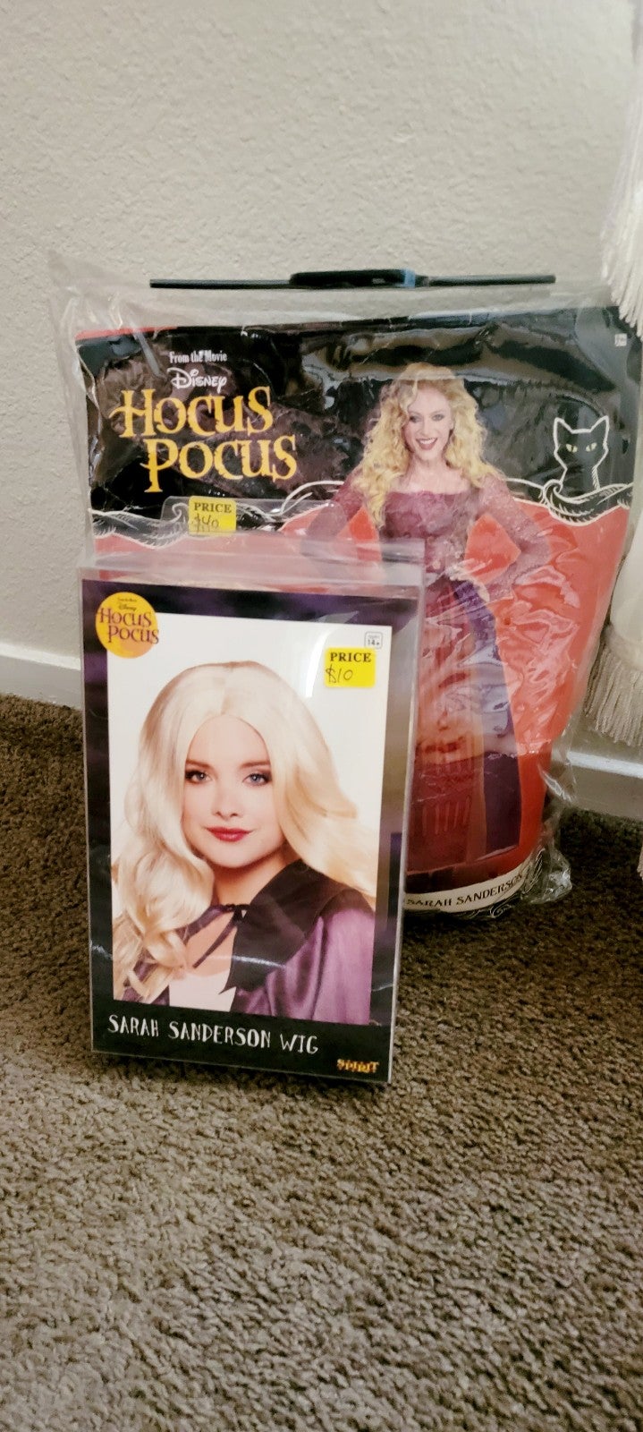 Hocus Pocus Adult Costume & Wig