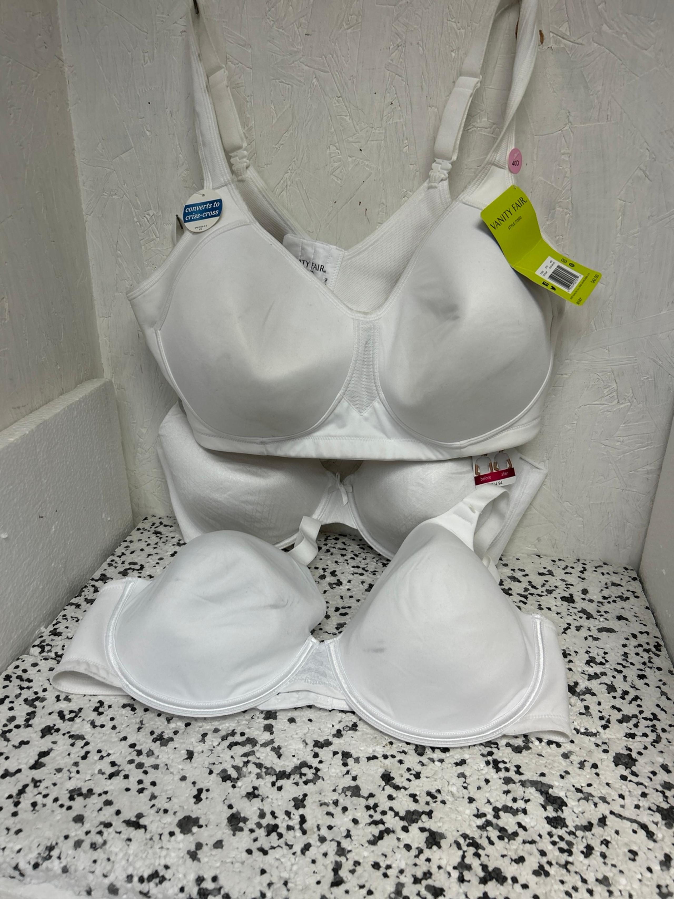 Bra 3 vanity  fair 40d underwire