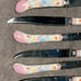 Regent Sheffield pink floral steak Knives