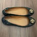 TORY BURCH ballet shoes check pattern