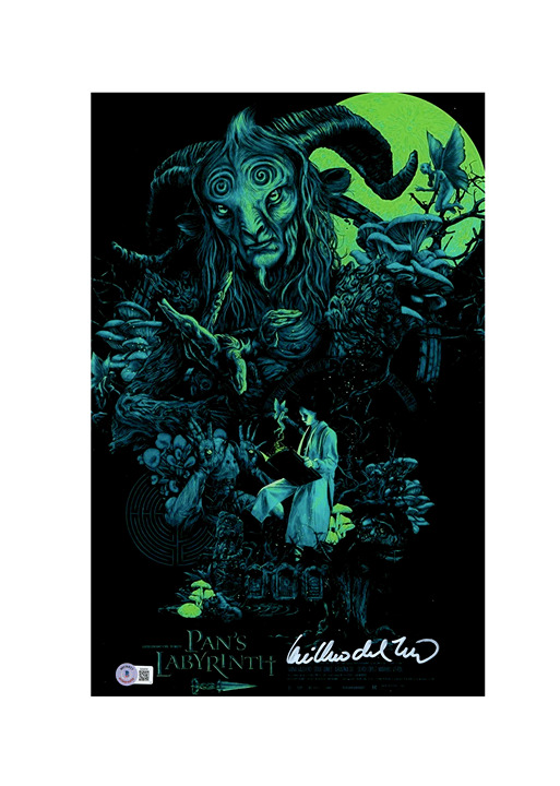 Guillermo Del Toro Signed Autographed 11x17 Pan's Labyrinth Photo With Beckett C
