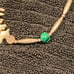 Vintage MOP bird ftish silver necklace