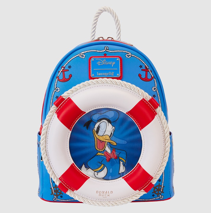 Donald Duck 90th Anniversary Lenticular Mini Backpack