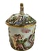 Capodimonte Jar With Lid Music Horse Angel