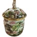 Capodimonte Jar With Lid Music Horse Angel