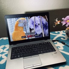 HP EliteBook i7vpro,8gbRam,320gbHD,Win10Pro,MSOffice2019WebCam,Charger included