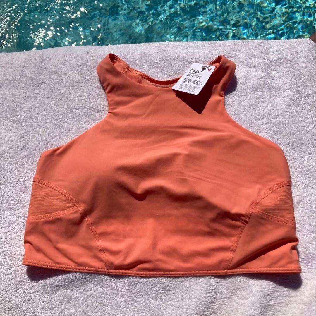 Lululemon Train Bra Mesh back Size 8 New