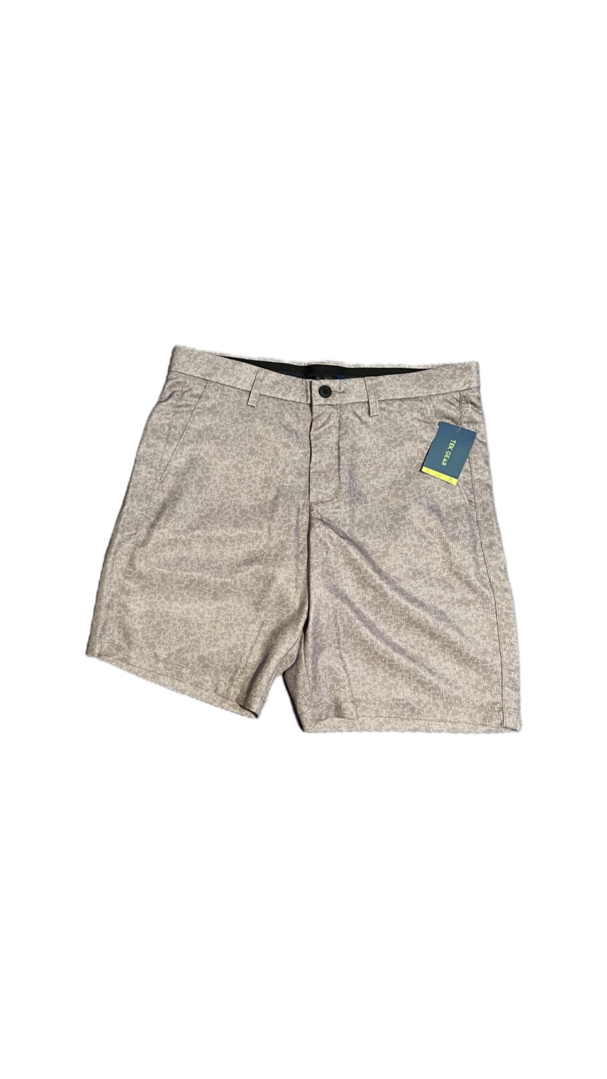 men’s grey tek gear golf shorts