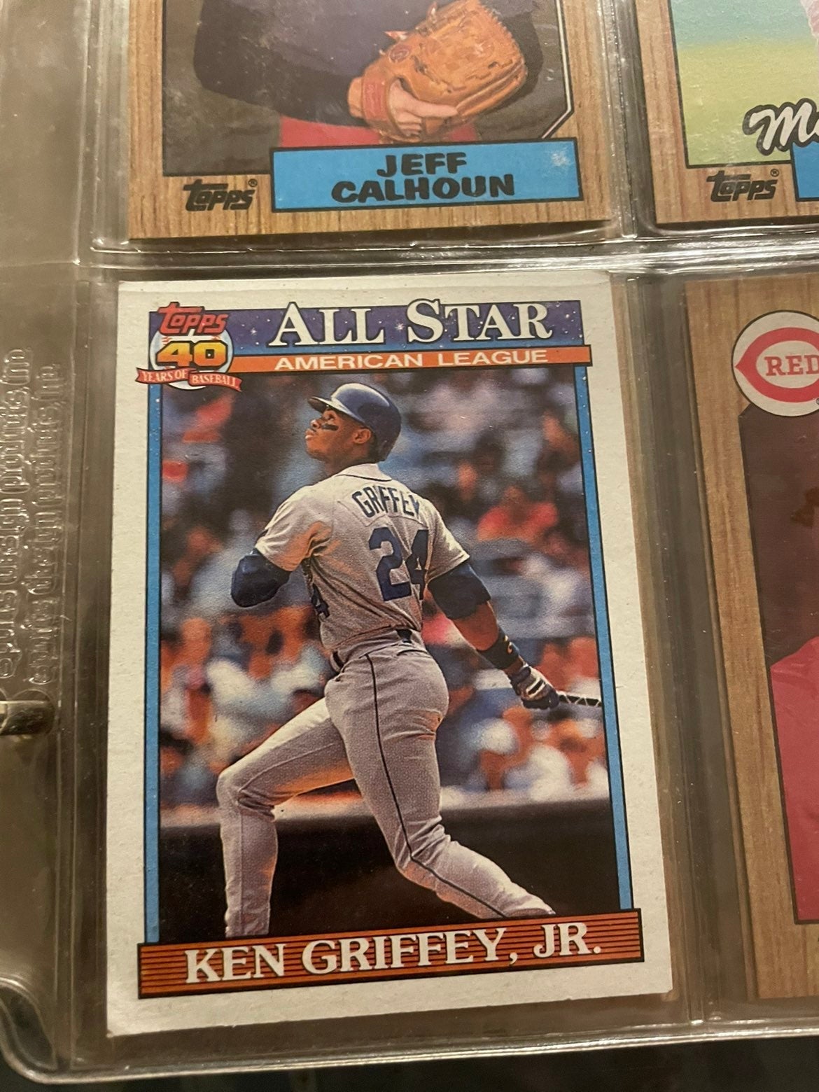ken griffey jr card 392