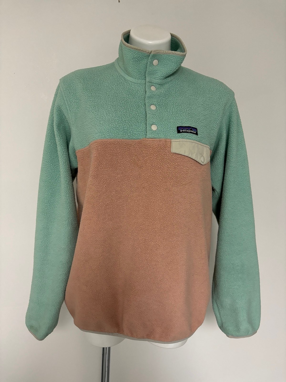 Patagonia synchilla snap -t womens size large