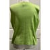 BEREK 2 By TAKAKO SAKON Green Knit Sunflower Beaded Sweater Tank Size Large