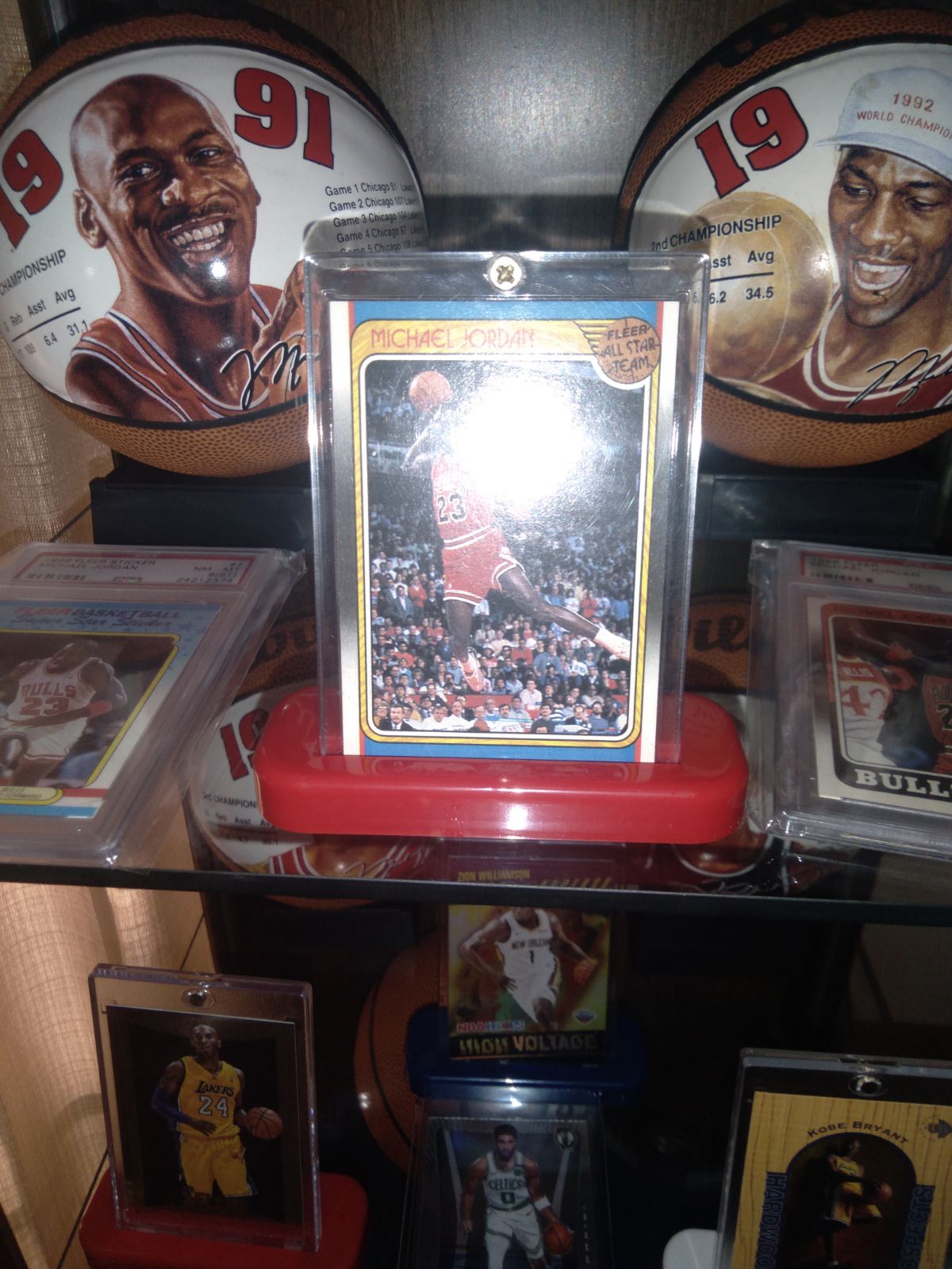 MJ 88 fleer allstar