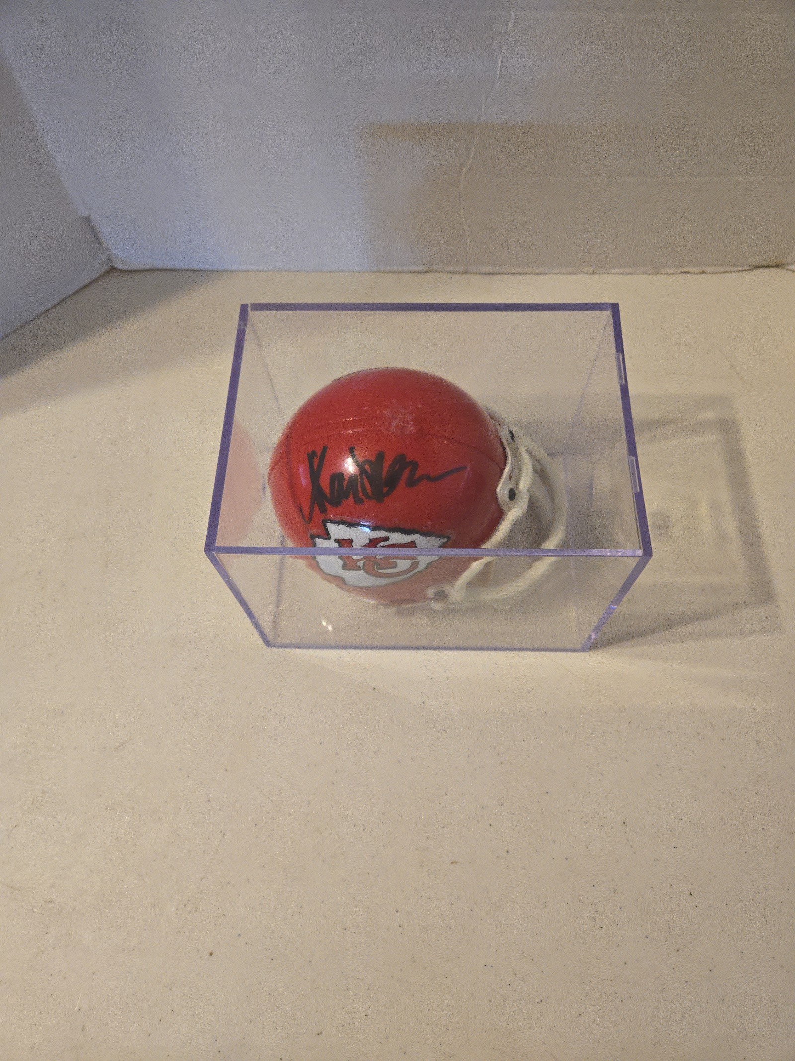 Marcus Allen #32 Kansas City Chiefs Autograph Mini Helmet