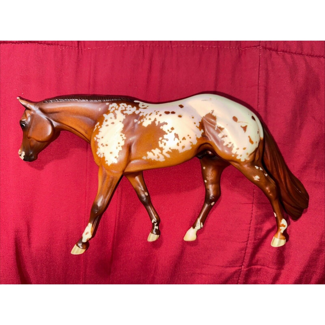 Zippo Pine 1999 Breyer Mold #466 Impress Me Shannon Red Chestnut Quarter Hor