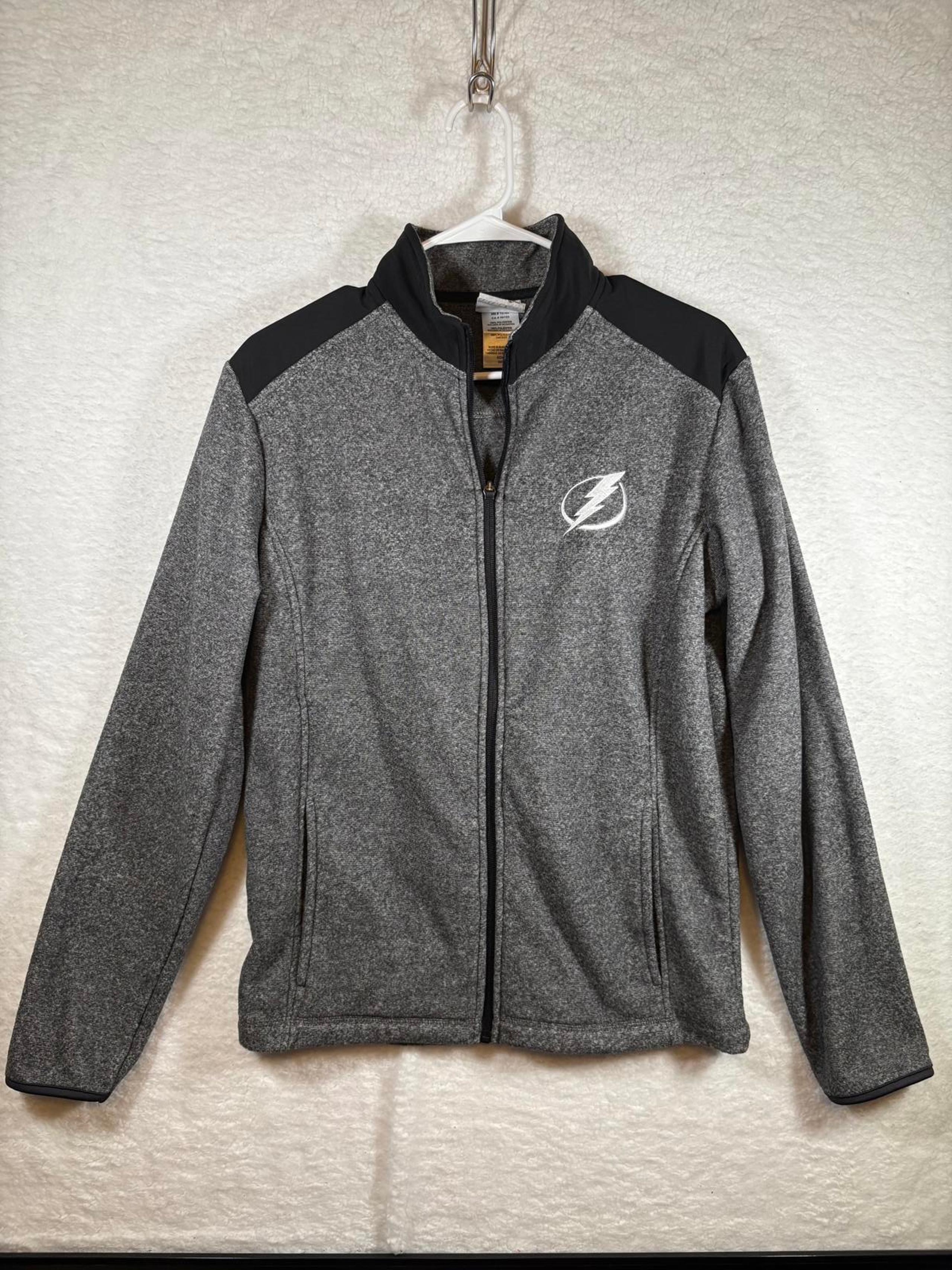 Tampa Bay Lightning NHL Full Zip Collared Jacket Size Small
