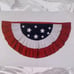 XL Tommy Bahama patriotic buntings x 2 cloth 4th of July Memorial Day