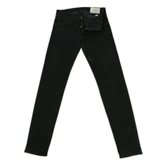 Rag & Bone Jeans Mens 34 X 32 Black Fit 1 Skinny Leg Button Fly Stretch
