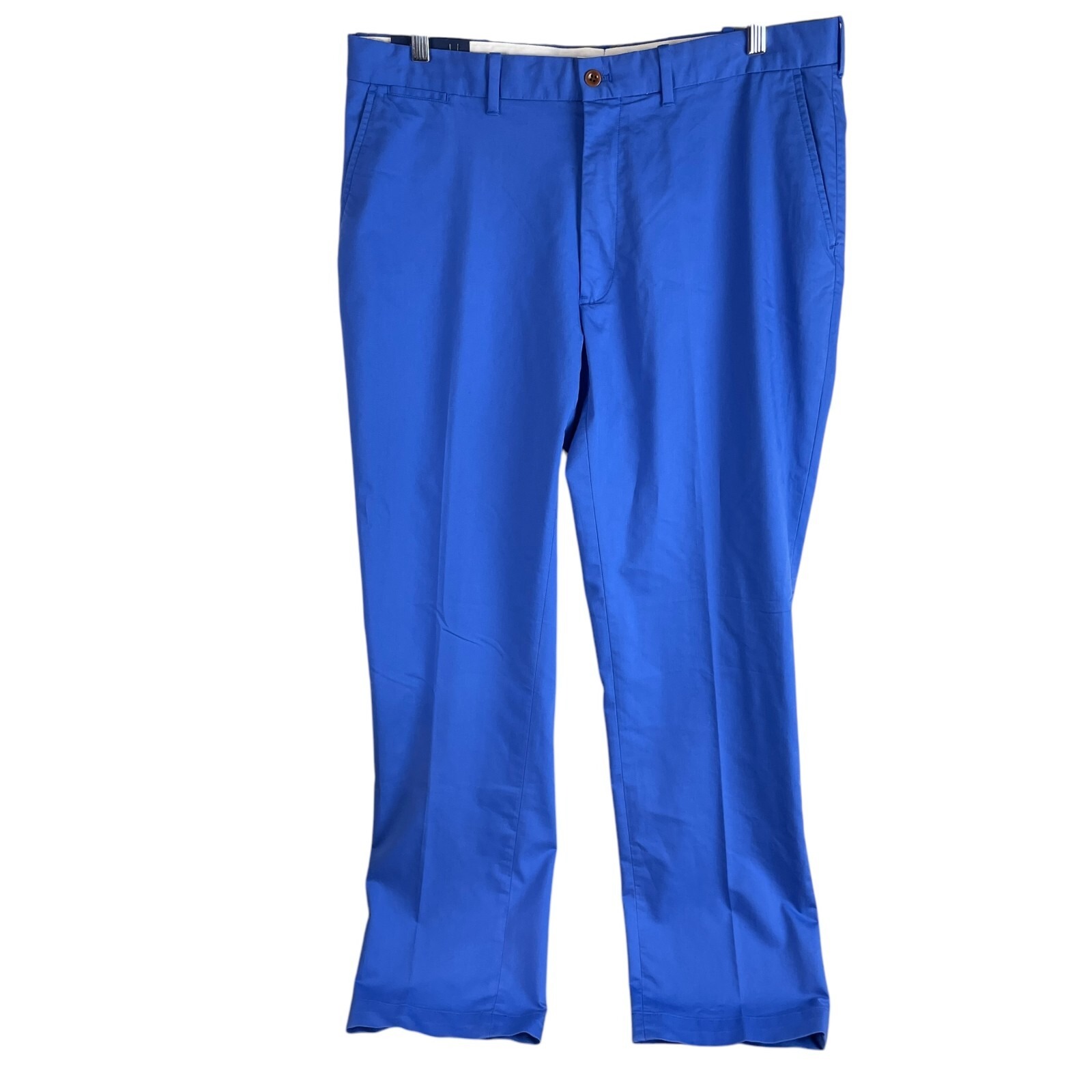 NEW Polo Golf Ralph Lauren Mens Classic Fit Chino Pants 36x32 Stretch Royal Blue