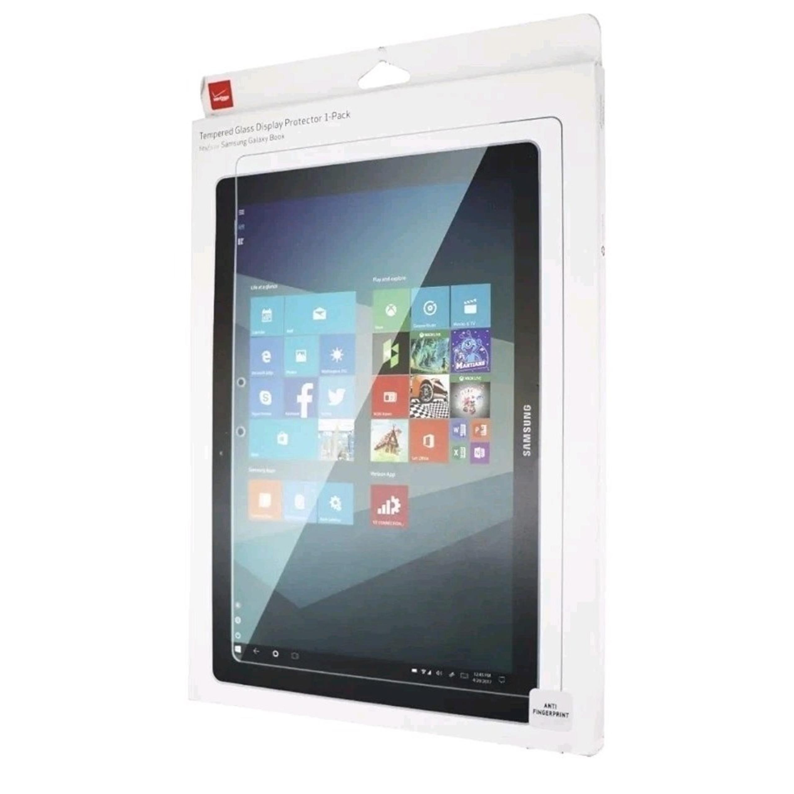 X3-N Verizon Tempered Glass Screen Protector (1-Pack) for Samsung Galaxy Book