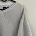 beige chunky cotton knit sweater