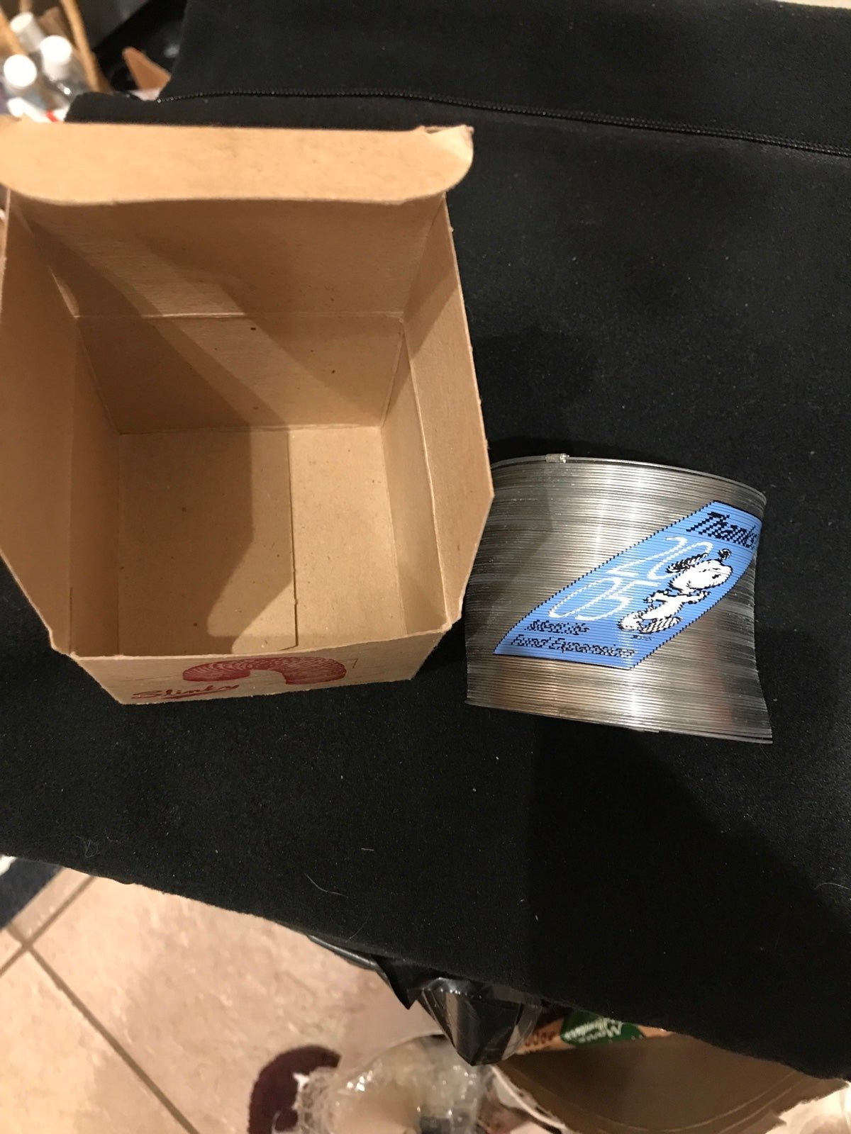 Vintage Slinky with rare Collectible signature