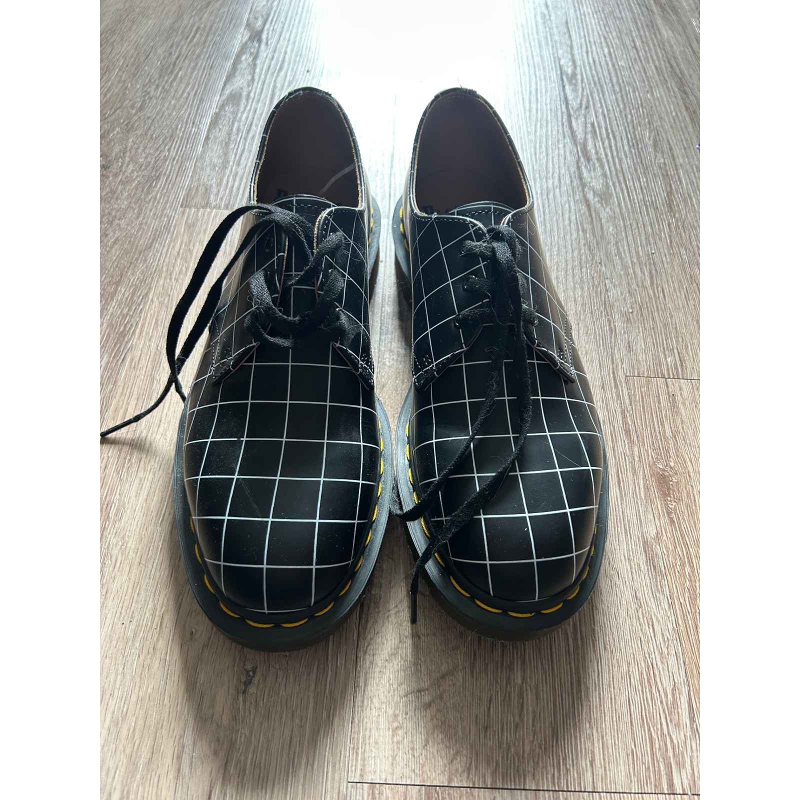 Dr. Martens x Undercover 1461 Oxford Shoes Grid Pattern Made in England