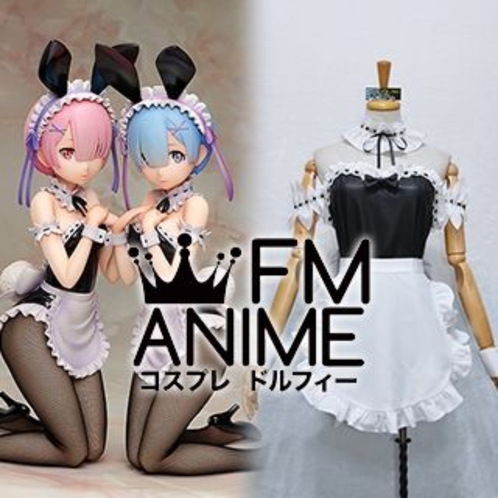 Maid Bunny Rem cosplay