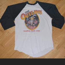 Authentic Outlaws concert t-shirt 1980s