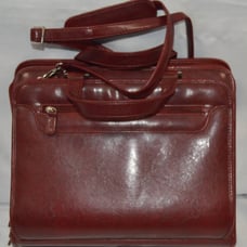 Free Shipping! Excellent Condition Foray Faux Leather Planner Binder Briefcase