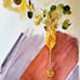 Eucalyptus leaves painting watercolor wall art