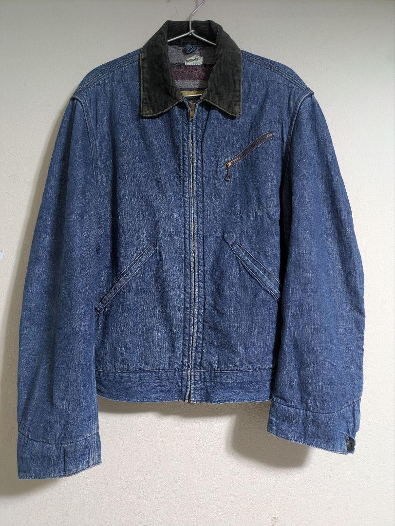 60s HERCULES Hercules Denim Jacket Blanket Vintage