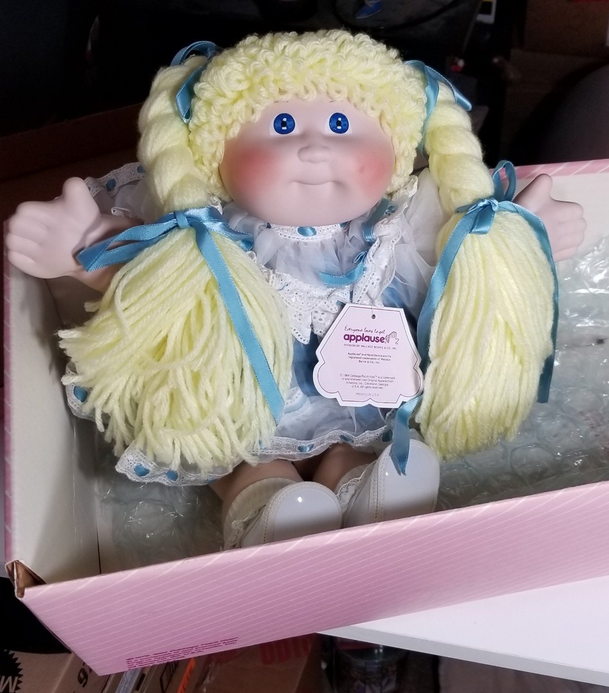 1984 porcelain Cabbage Patch Kids signed